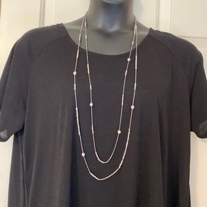 Chico’s silver necklace